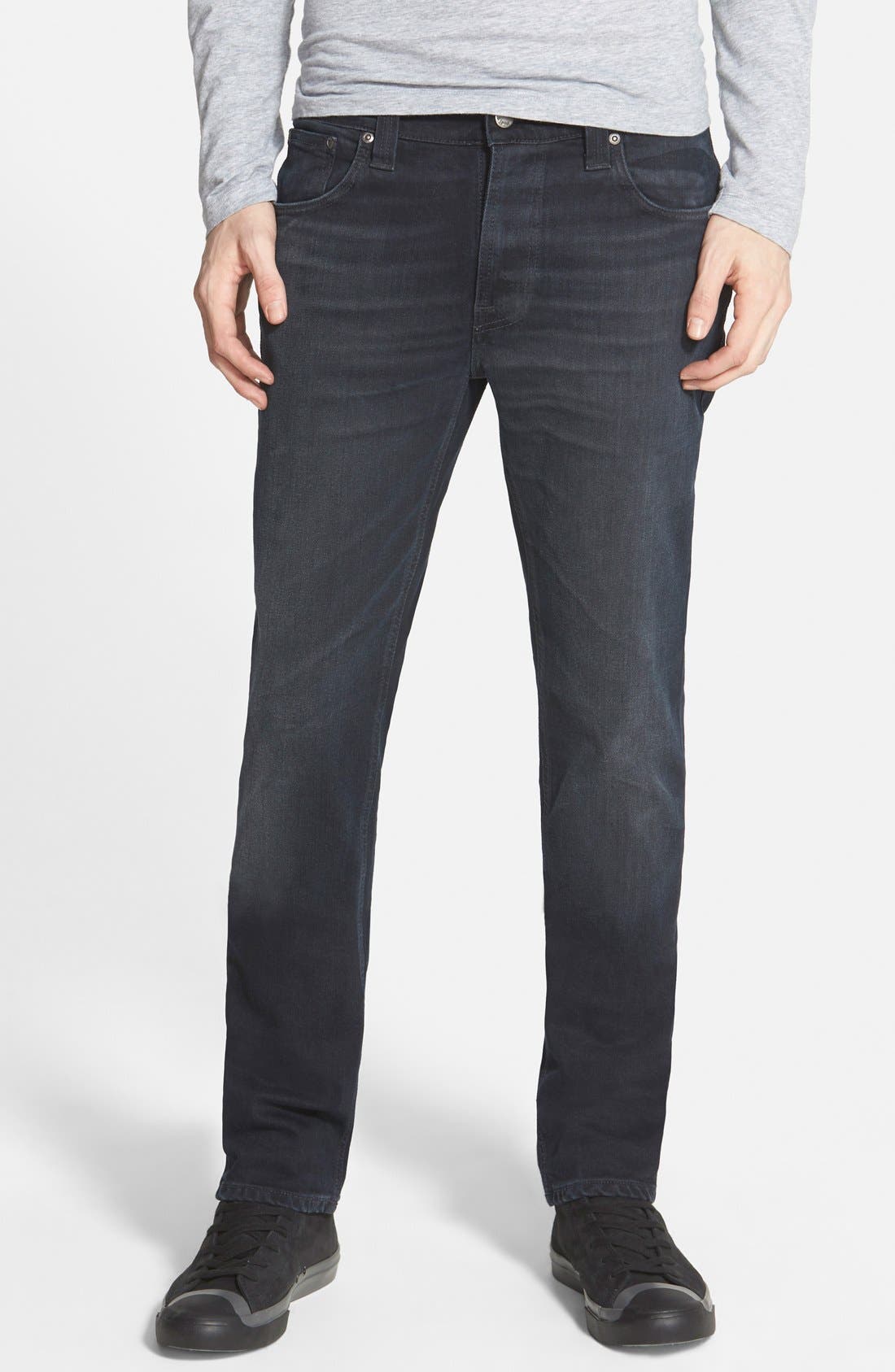 nudie jeans thin finn black