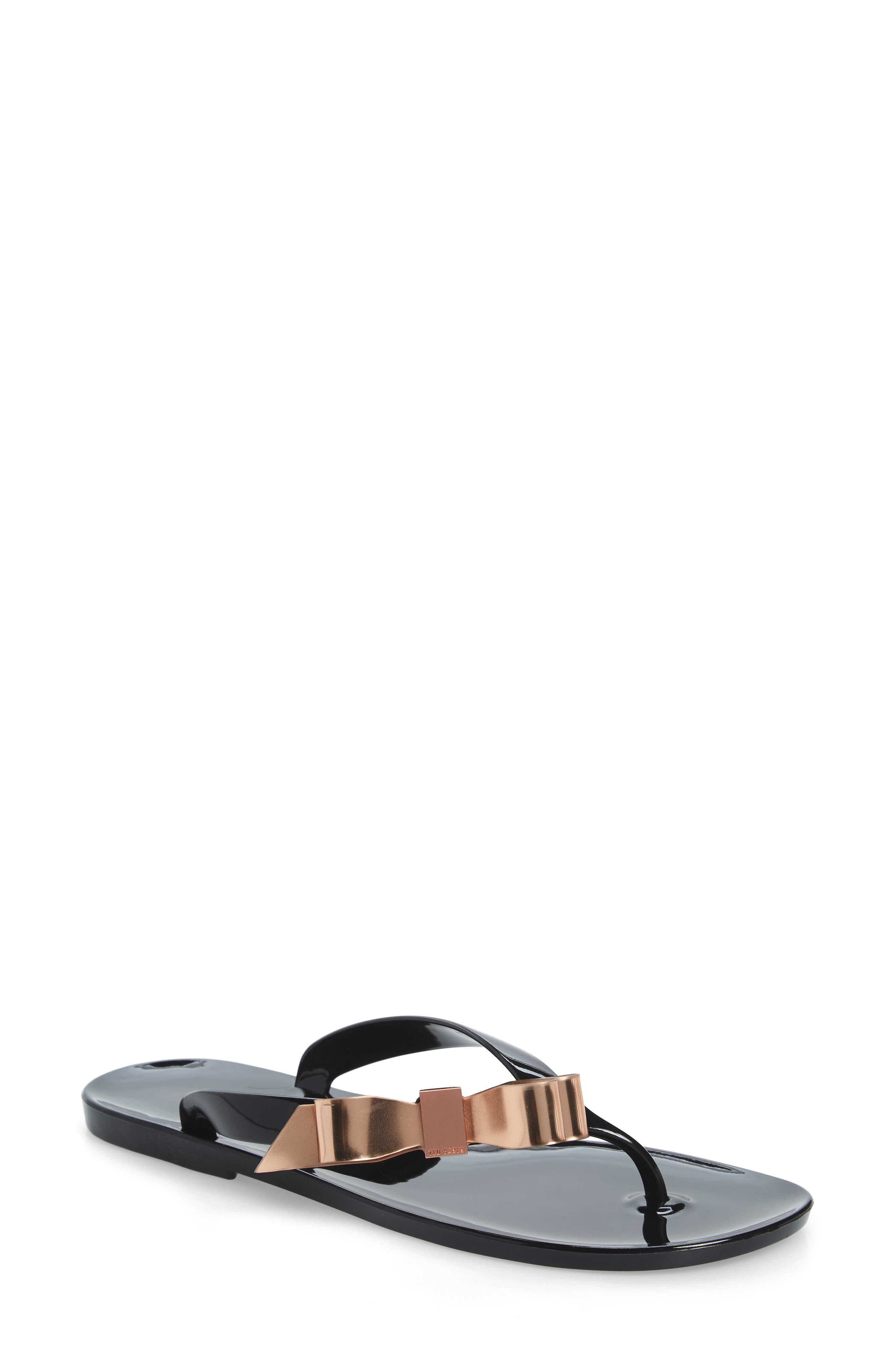 Ted Baker London Suszie Flip Flop, Black