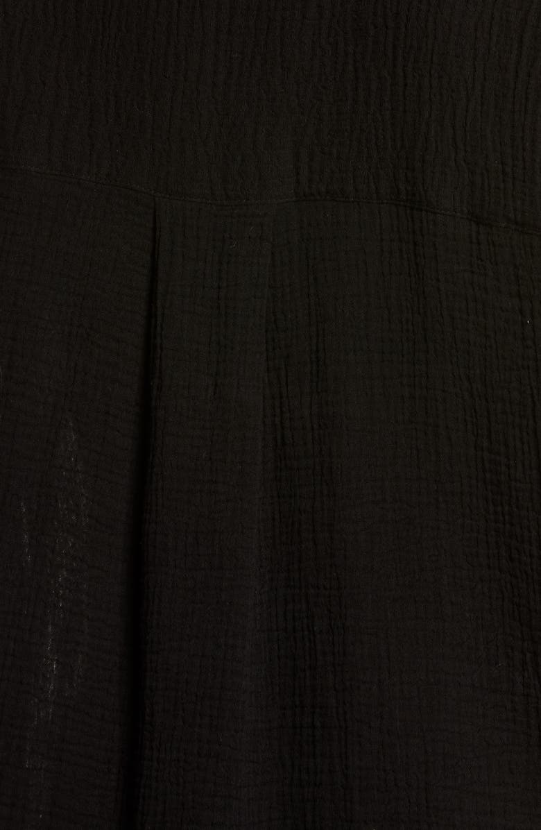 Seafolly Essential Cover-Up, Alternate, color, Black