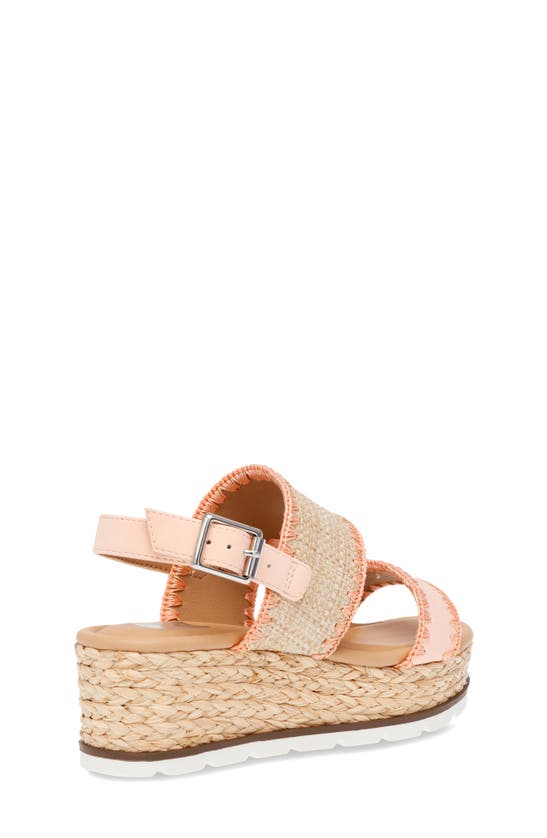 Shop Dolce Vita Dv By  Kids' Valley Wedge Sandal In Coral