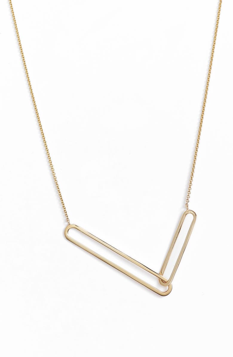Paperclip necklace nordstrom Clearance
