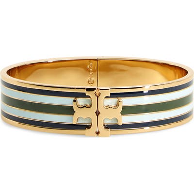 Tory Burch Raised Logo Cuff