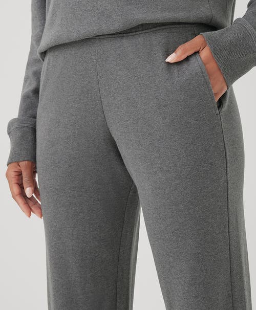 Pact Organic Cotton Airplane Pant In Medium Grey Heather