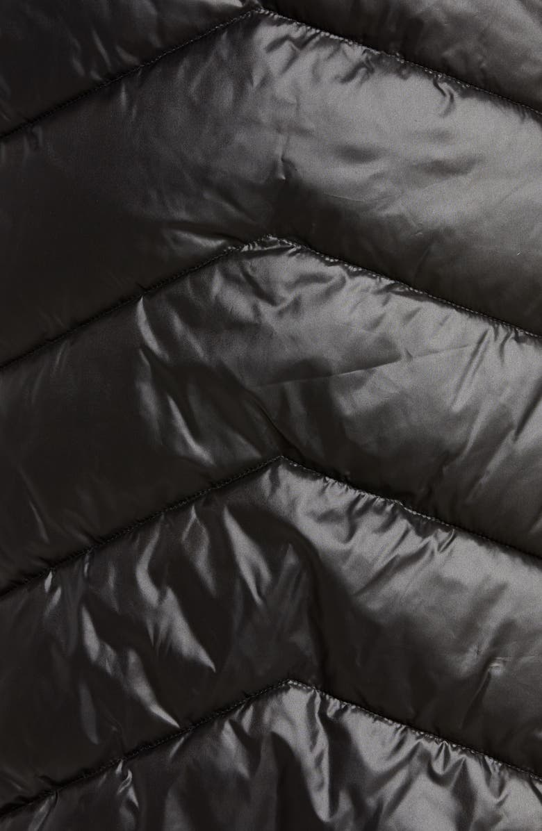 Gallery Long Quilted Parka with Faux Fur Trim, Alternate, color, 