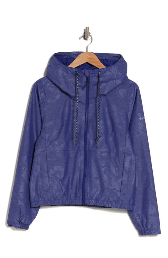 COLUMBIA LILLIAN RIDGE WATERPROOF SHELL SHORT RAIN JACKET 