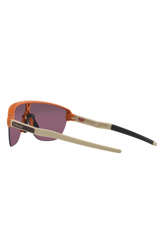 Shop Oakley Corridor 42mm Prizm™ Irregular Sunglasses In Matte Black/matte Ginger