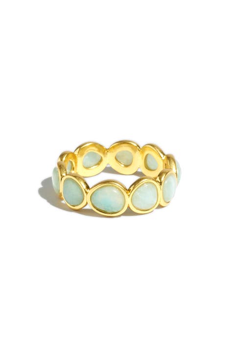 Stone Collection Blue Aventurine Ring