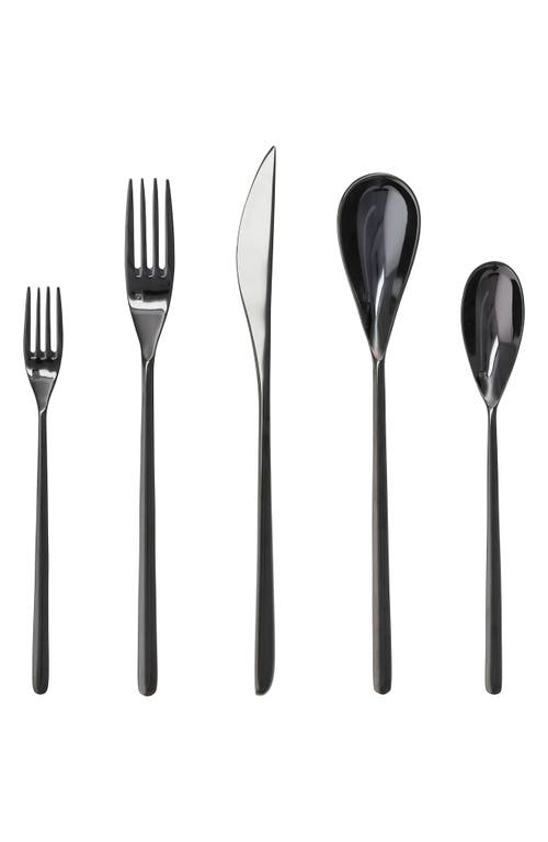 Fortessa Dragonfly Black 5-Piece Place Setting at Nordstrom