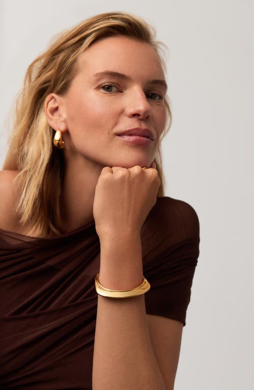 Shop Missoma Hera Cuff Bracelet In Gold