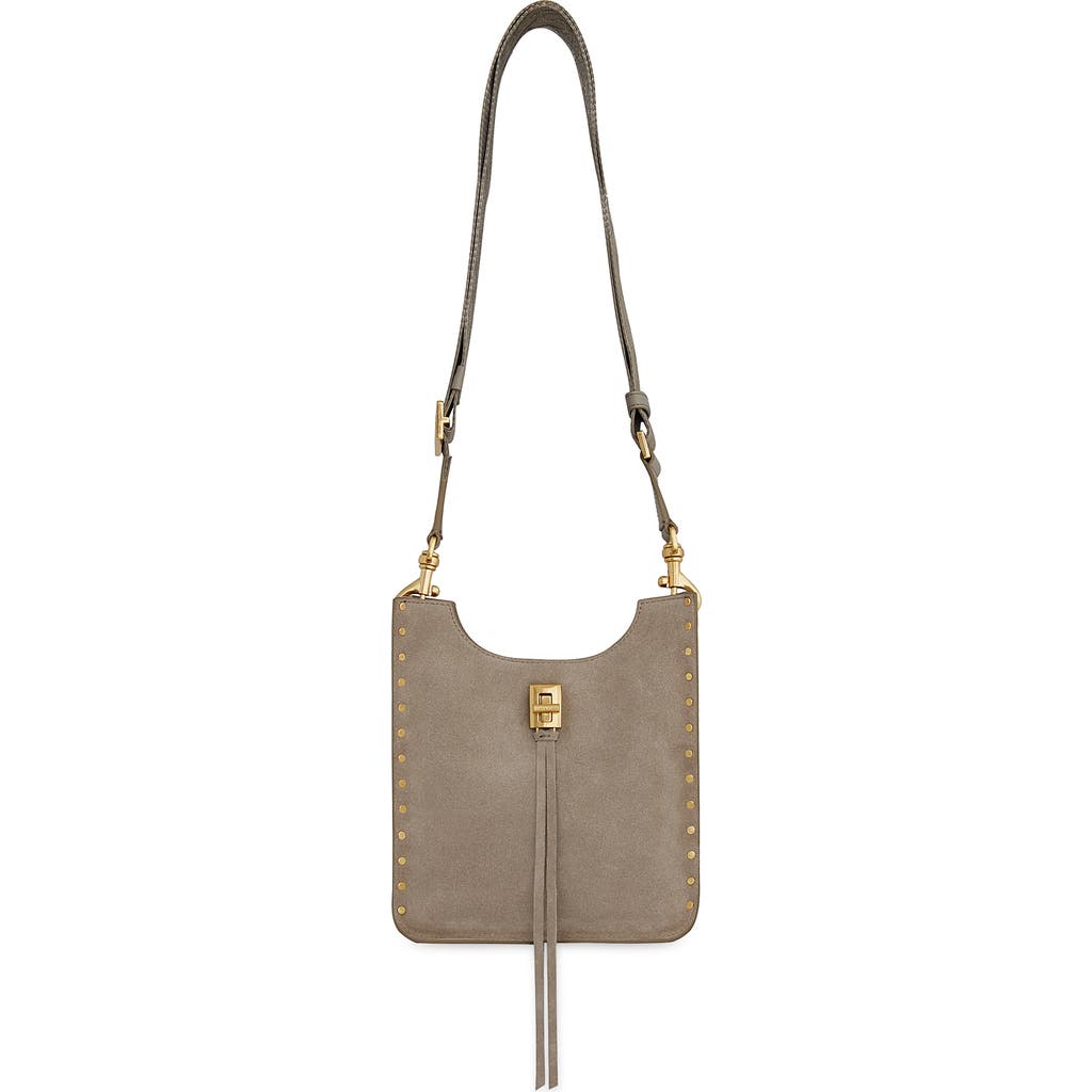 Rebecca Minkoff Mini Darren Feed Crossbody Bag In Clay