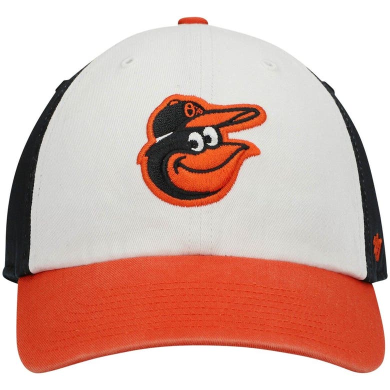 47 Brand Adjustable Cap - Clean Up Baltimore Orioles White