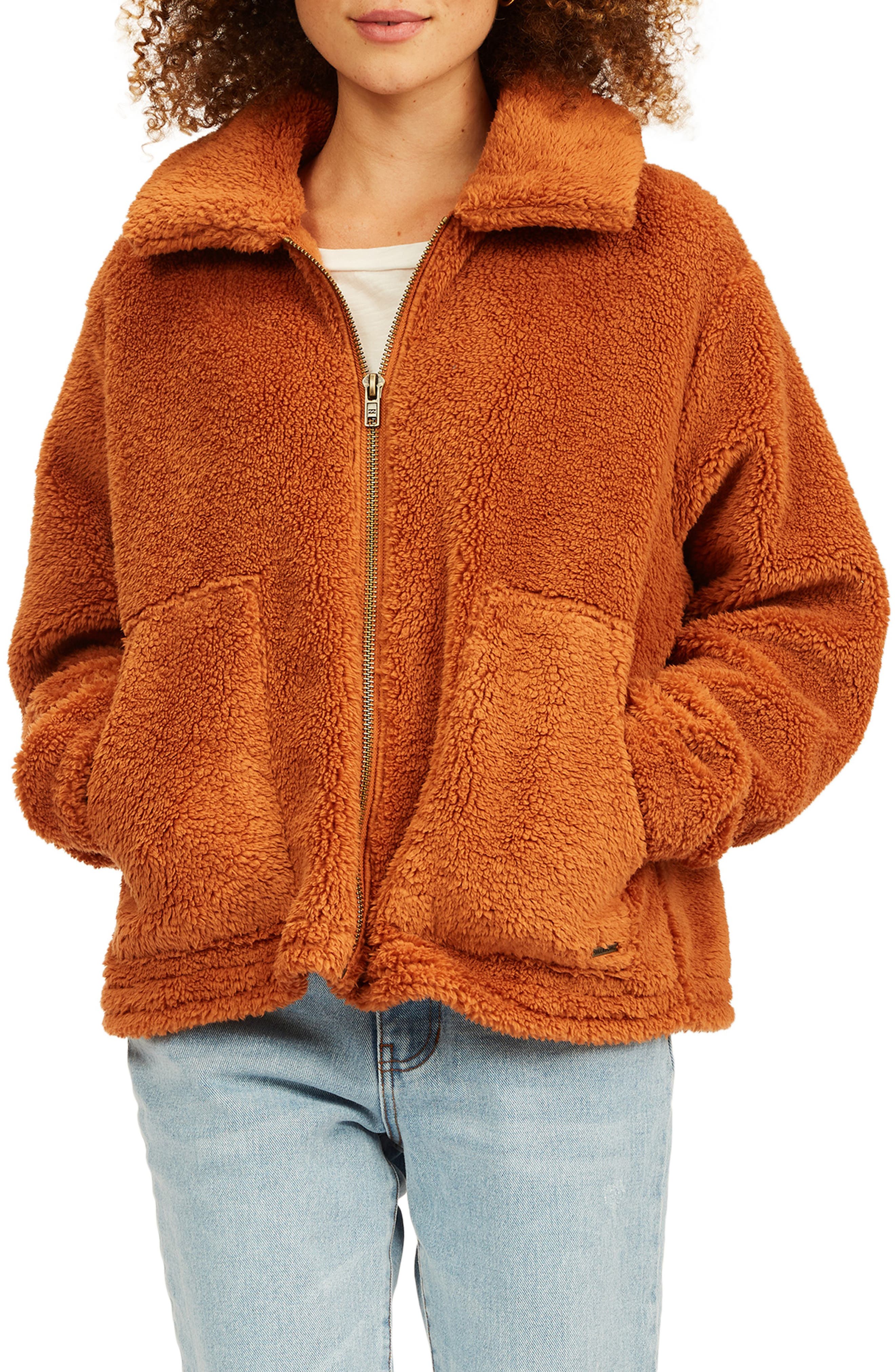 billabong teddy jacket