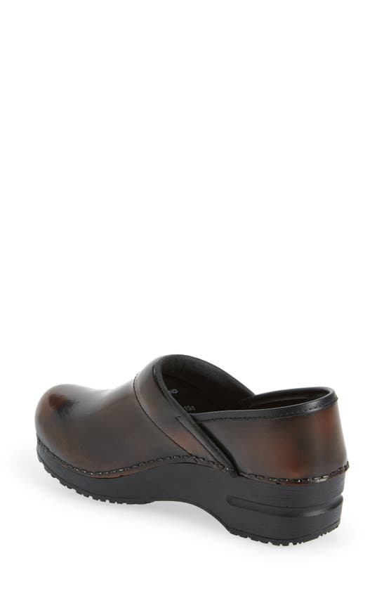 Sanita Professional Cabrio Clog In Brown 003