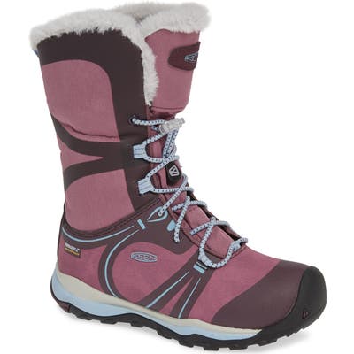 Keen Terradora Faux Fur Trim Waterproof Snow Boot
