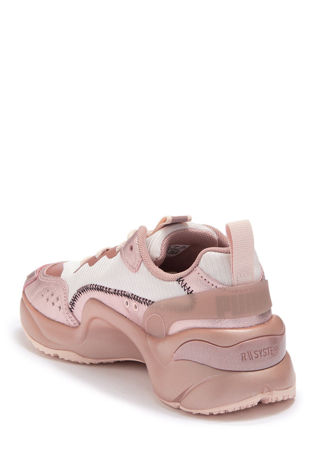 puma rise metallic sneakers