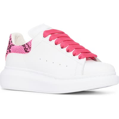 Alexander Mcqueen Lace-Up Platform Sneaker - White