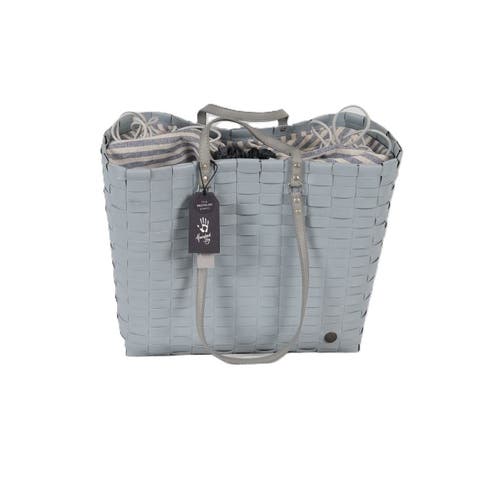 Handed By Go! Recycled Plastic Weekender Bag In Steel Grey