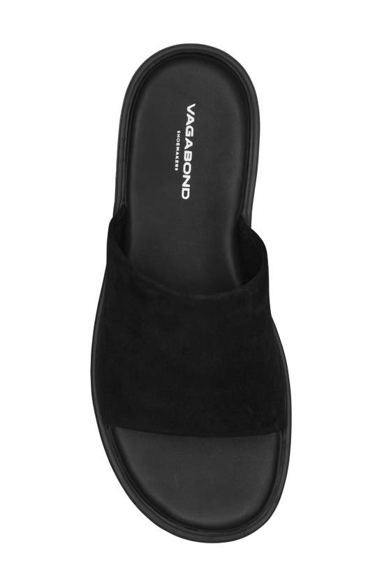 Shop Vagabond Shoemakers Mason Slide Sandal In Black