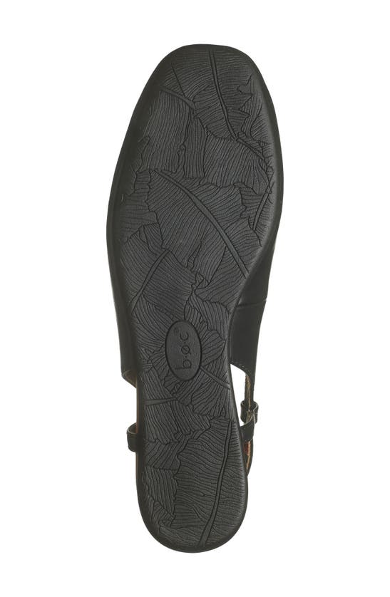 B O C Perri Slingback Flat In Black