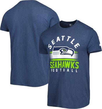 STARTER Men's Starter College Navy Seattle Seahawks Prime Time T-Shirt