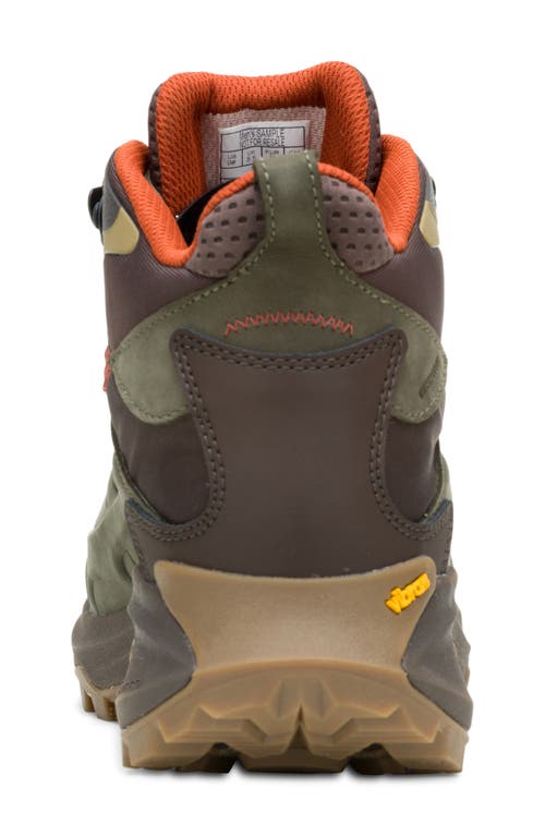 Shop Merrell Moab Speed 2 Waterproof Hiking Boot In Olive