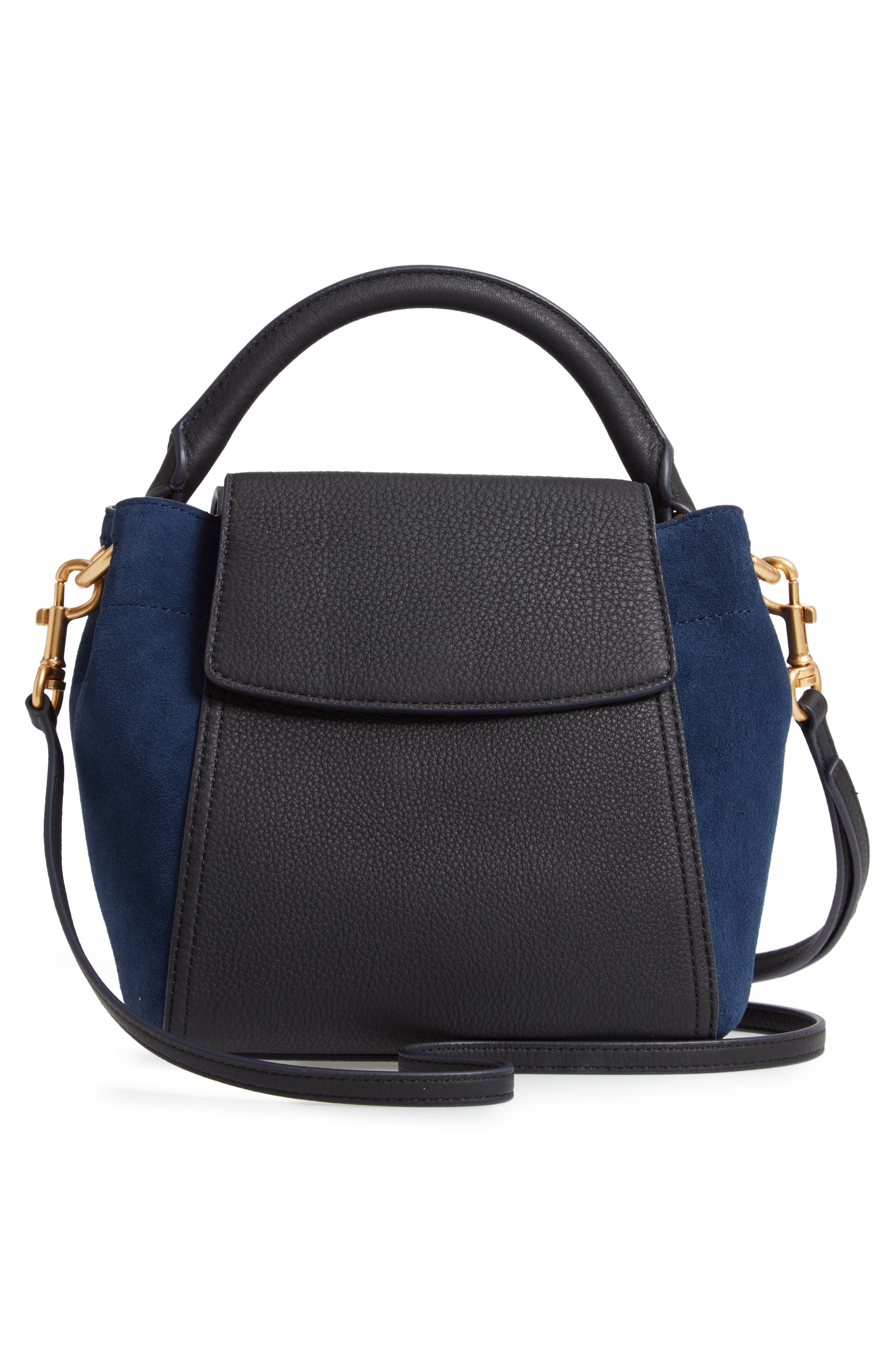 Tory Burch HalfMoon Mixed Media Crossbody Bag Nordstrom