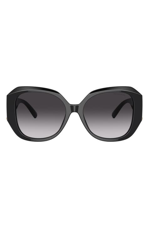 55mm Gradient Square Sunglasses