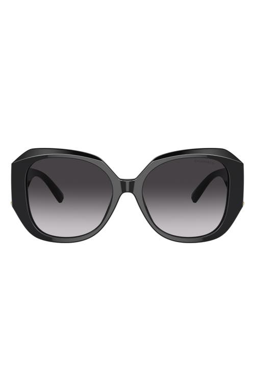 Tiffany & Co. 55mm Gradient Square Sunglasses in Black at Nordstrom
