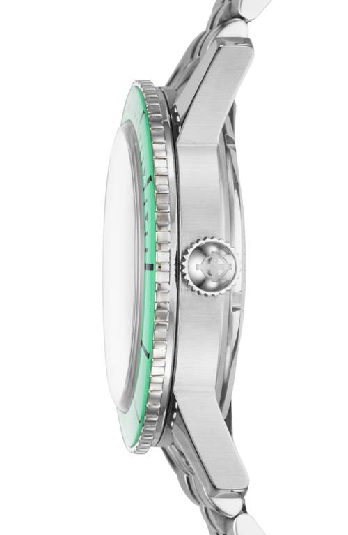 Shop Zodiac Super Sea Wolf Bracelet Watch, 40mm In Silver/steel