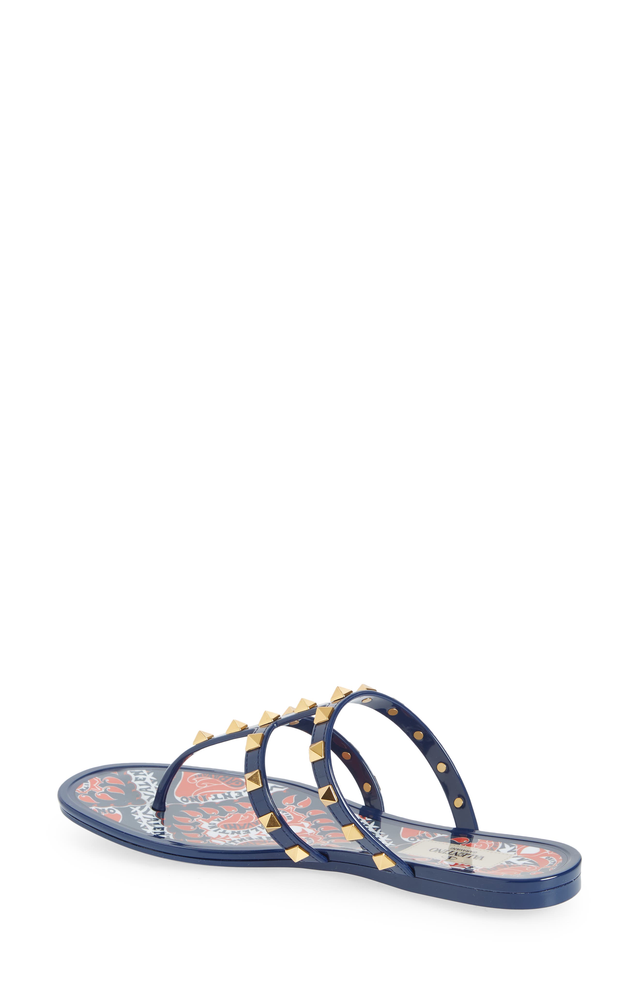 valentino flip flops nordstrom