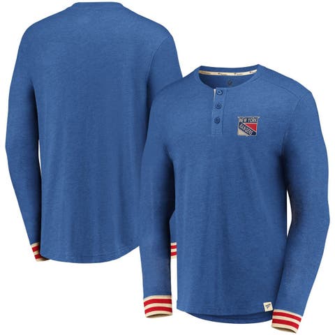 Fanatics Branded Men's Light Blue St. Louis Cardinals Sport Resort  Weathered Henley Washed Raglan 3/4-sleeve T-shirt, Fan Shop