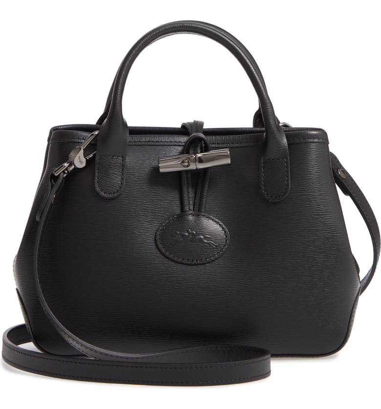 Longchamp Mini Roseau Leather Crossbody Bag | Nordstrom