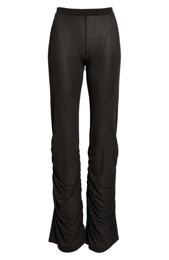 Shop Maccapani The Ruched Pants In Black