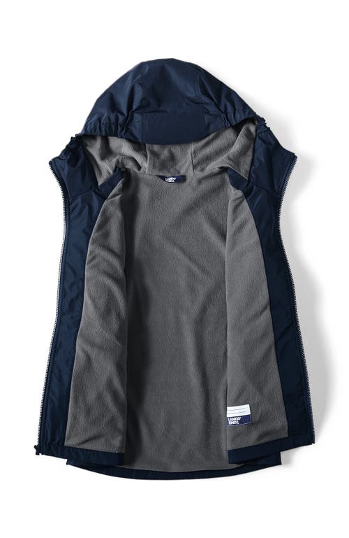 LANDS' END LANDS' END SCHOOL UNIFORM RAIN JACKET