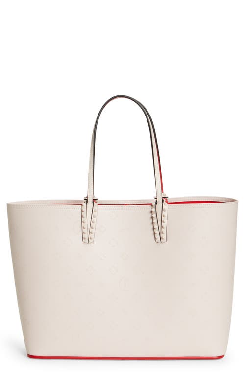 Cabata Loubinthesky Leather Tote in W514 Leche