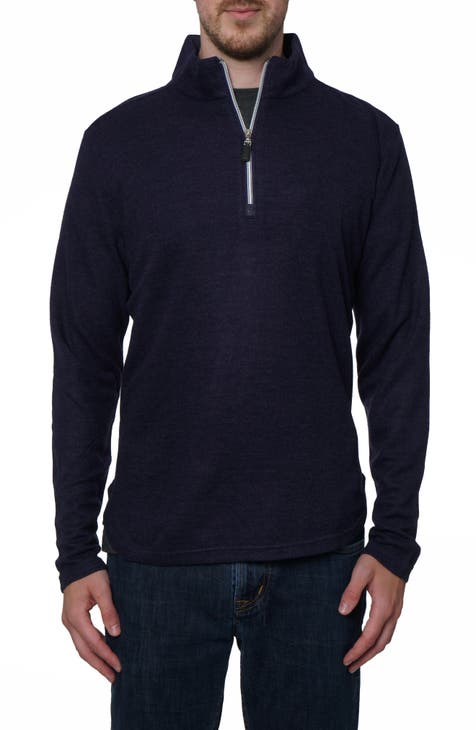 Purple Quarter Zip