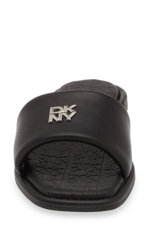 Shop Dkny Bella Logo Slide In Black