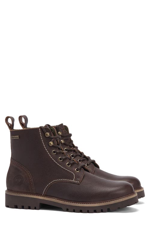 Shop Barbour Foggy Boot In Brown