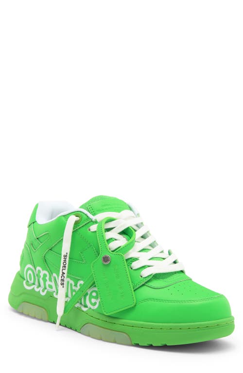 Off-White Out of Office Sneaker in Green/White at Nordstrom, Size 7Us