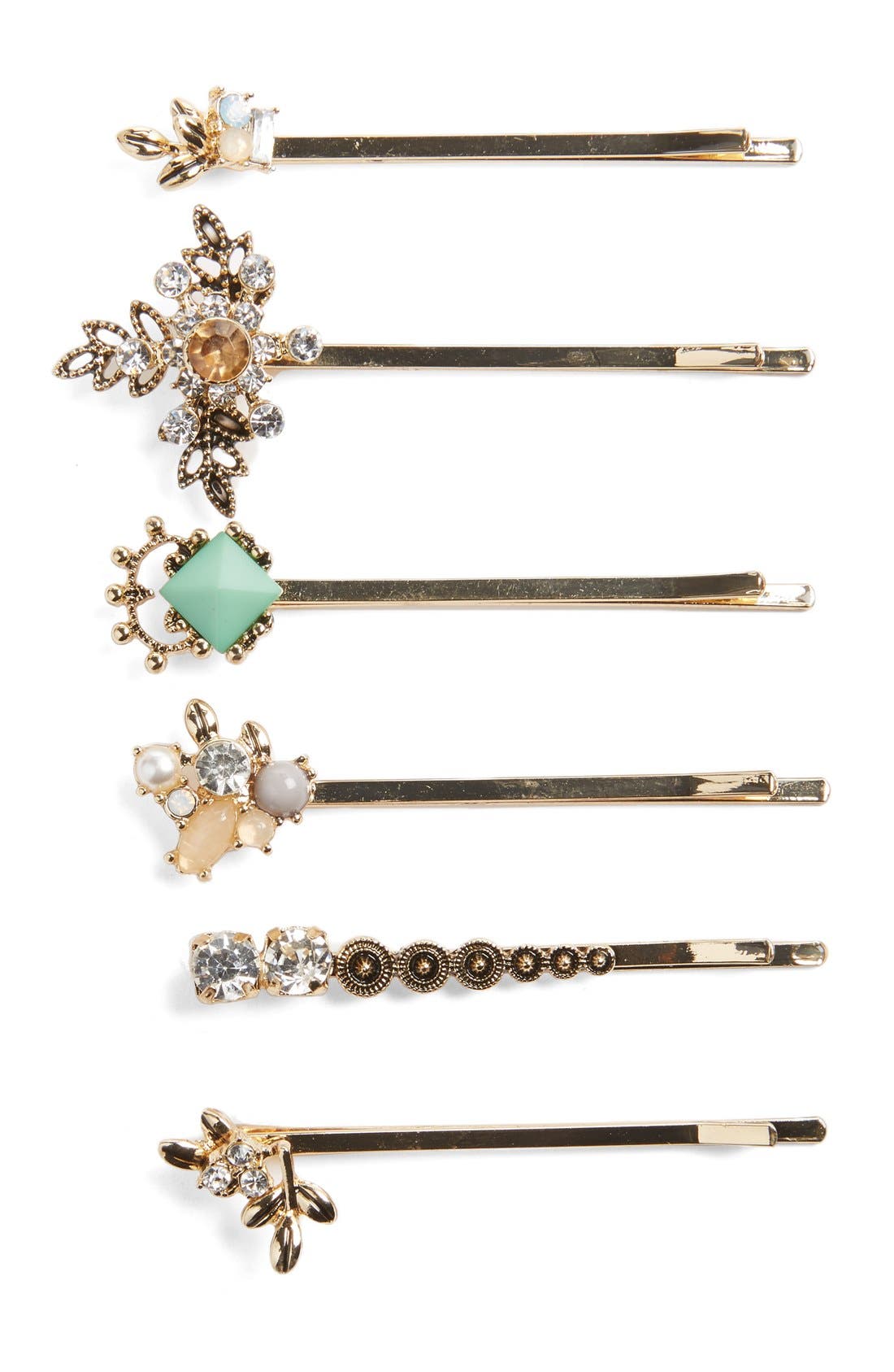 Tasha 6Pack Embellished Bobby Pins Nordstrom