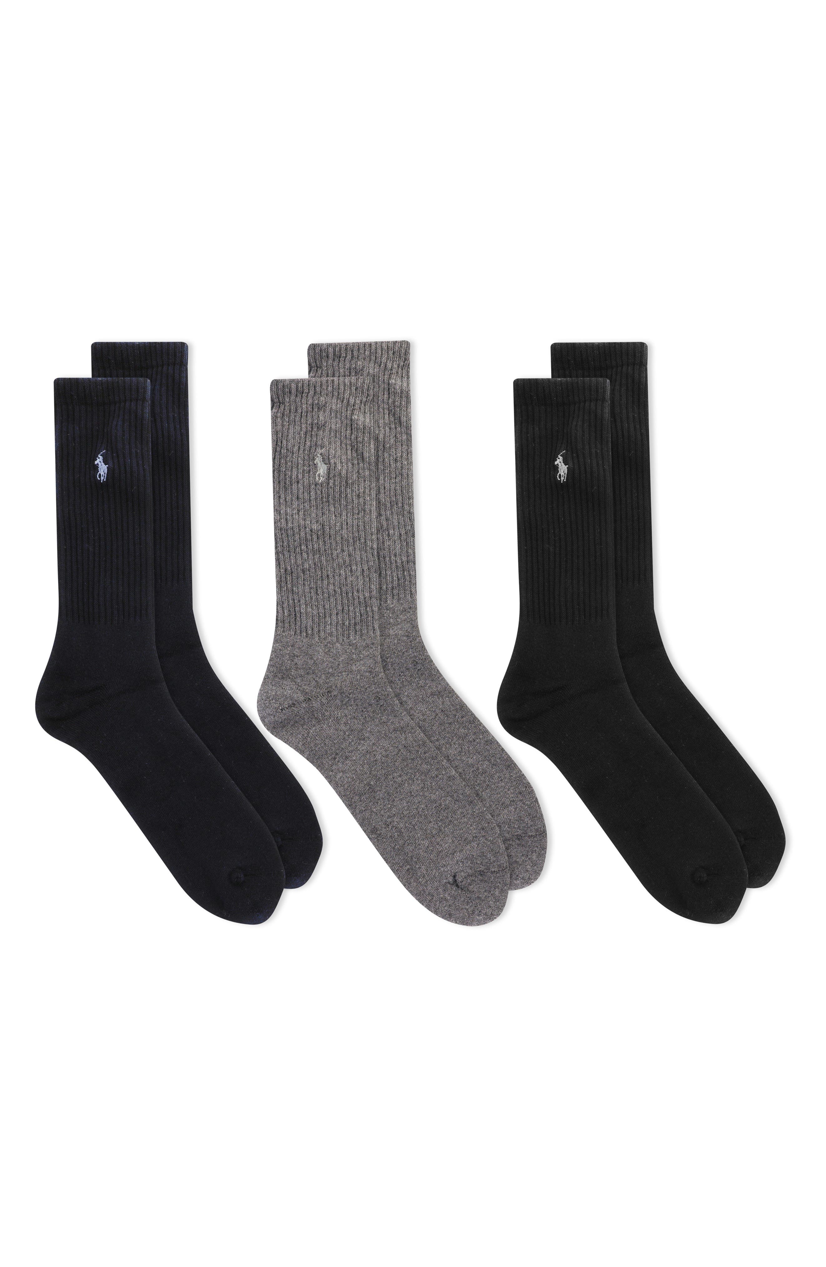 polo 3 pack socks