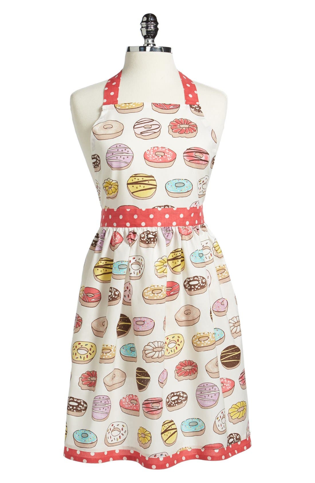 PJ Salvage Donut Print Cotton Apron Nordstrom