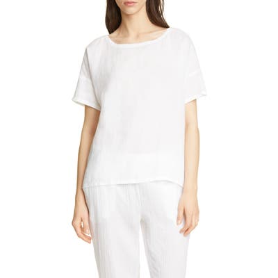 Eileen Fisher Organic Linen Top
