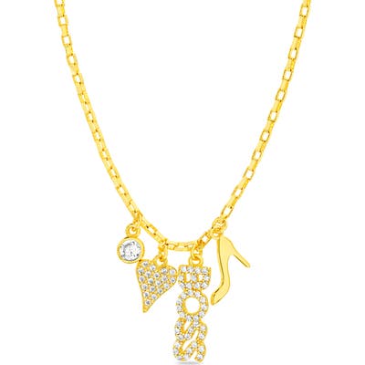 Lesa Michelle Multi Charm Necklace