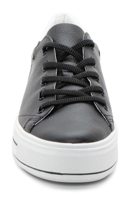 Shop Ara Crystal Platform Sneaker In Black