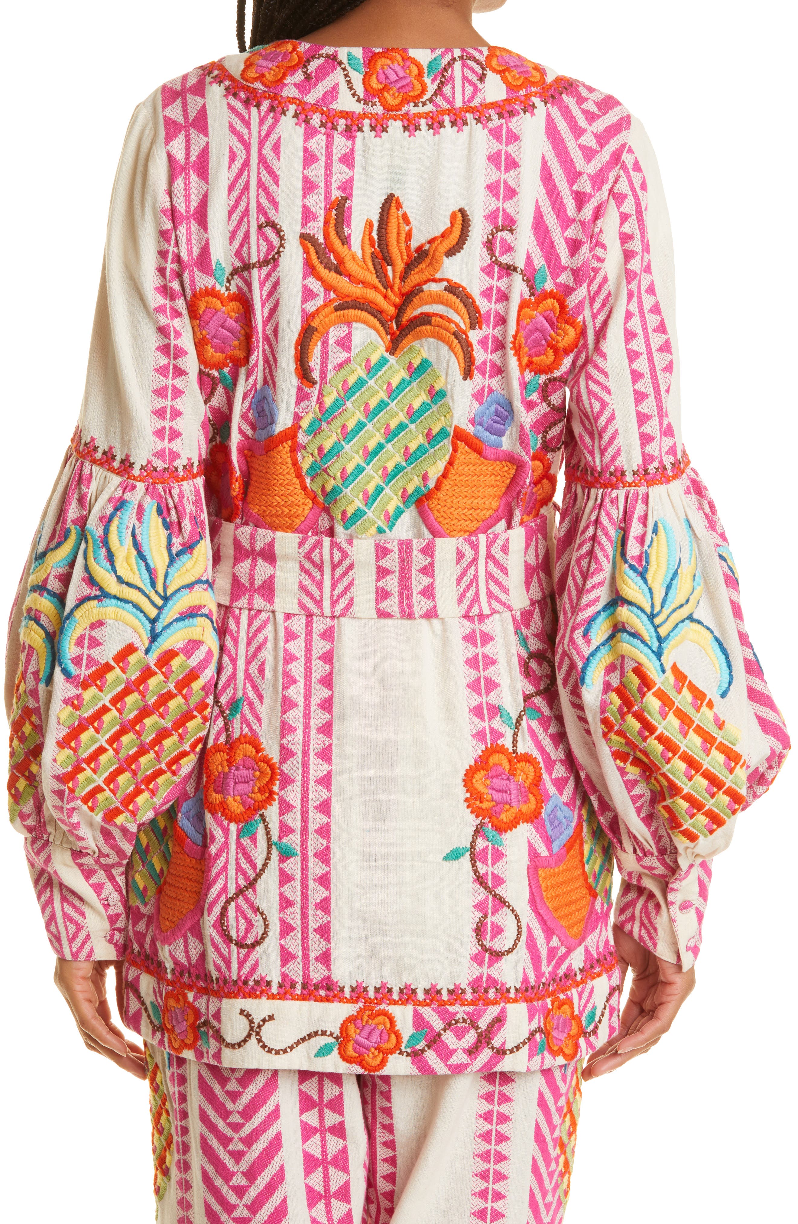 embroidered farm jackets