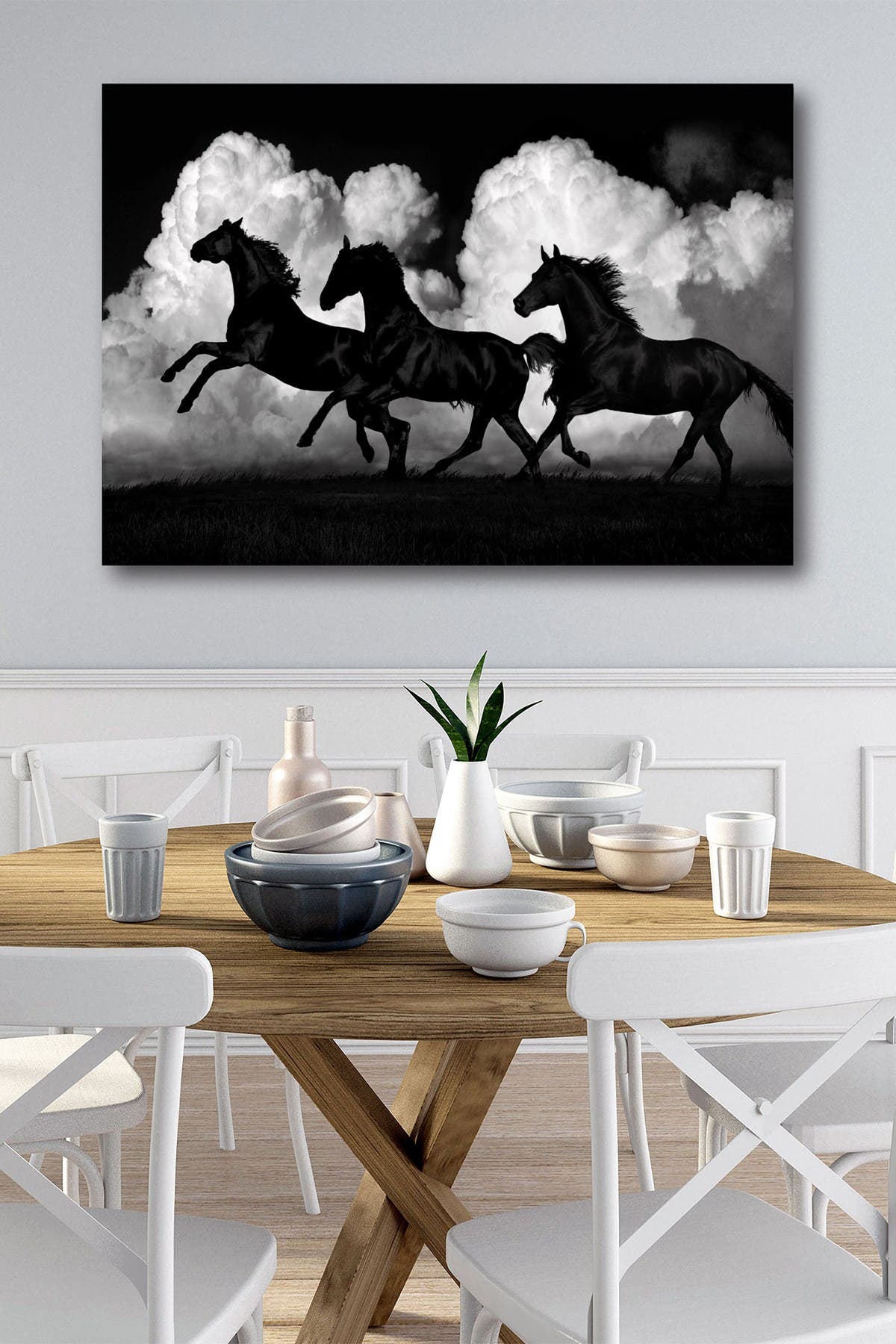 Wild Horses Gallery Wrap Canvas