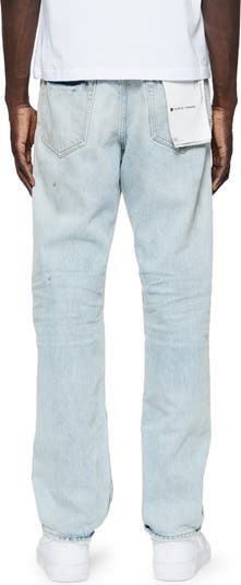 PURPLE BRAND Subtle Dirty Straight Leg Jeans