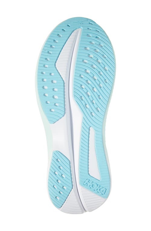 Hoka Mach 6 Running Shoe In Frost/rose Gold