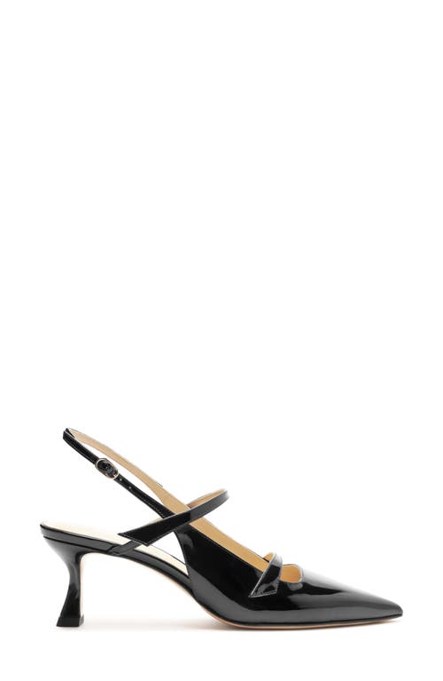 Shop Alexandre Birman Tita Pointed Toe Slingback Pump In Black